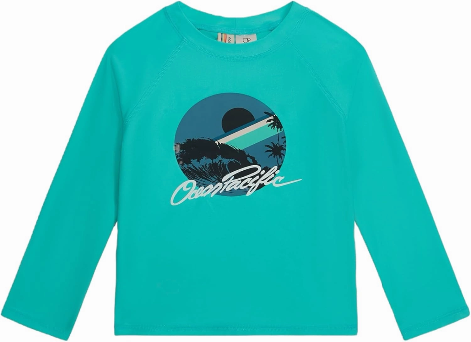 Ocean Pacific Boys' Rashguard and Trunks Swimsuit Set