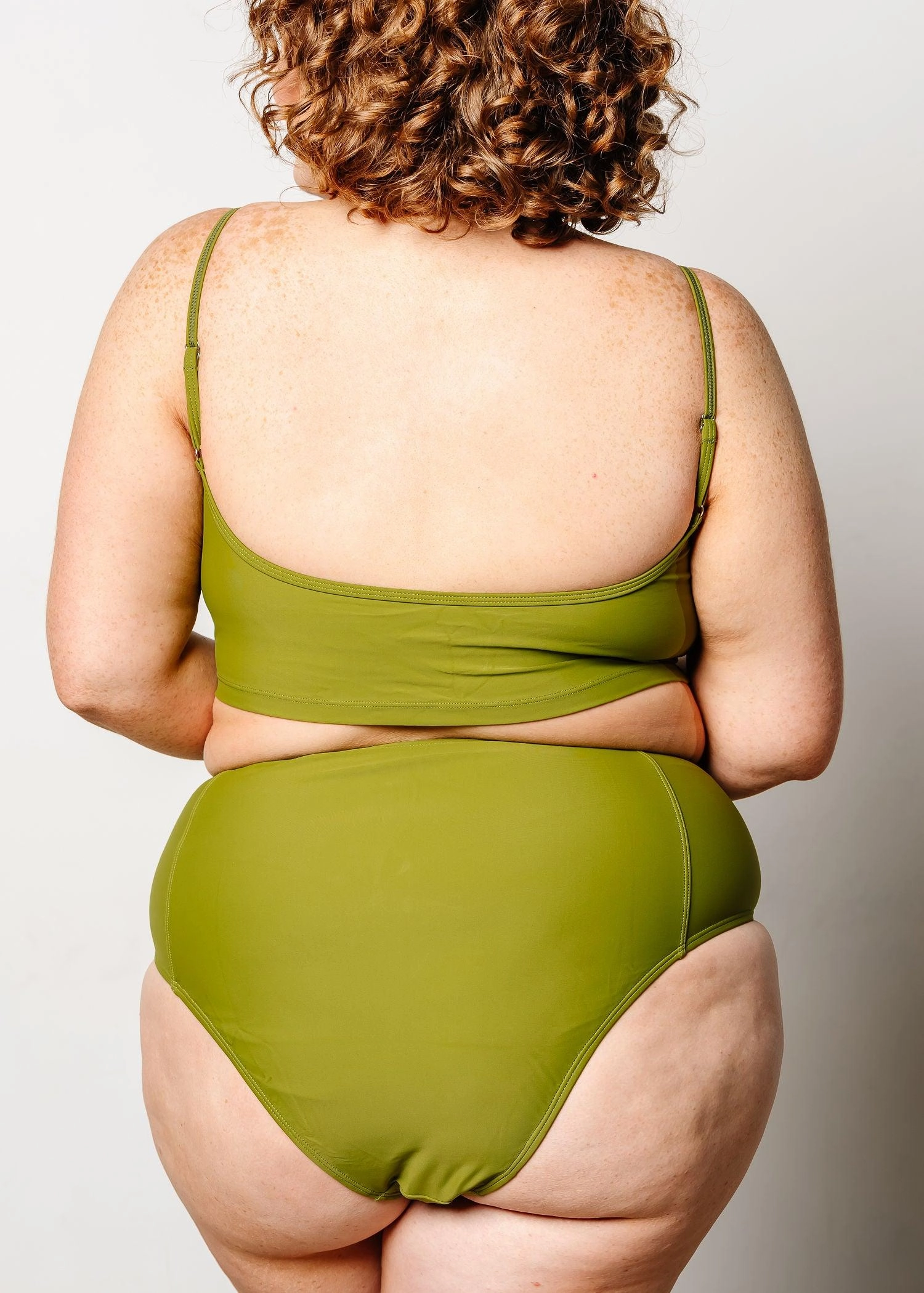 Olive Green | Centered Top