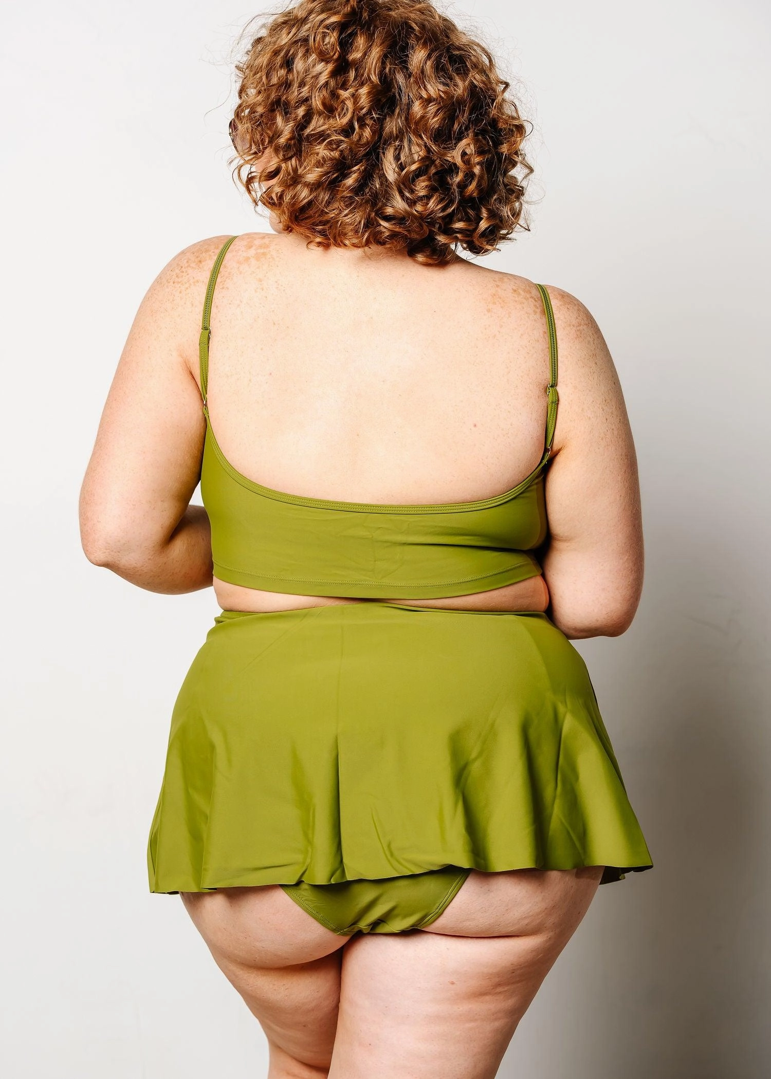 Olive Green | Centered Top