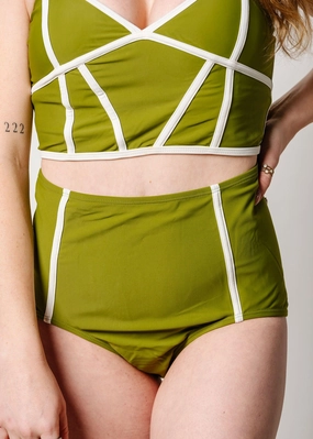 Olive Green | Lined Up Bottoms