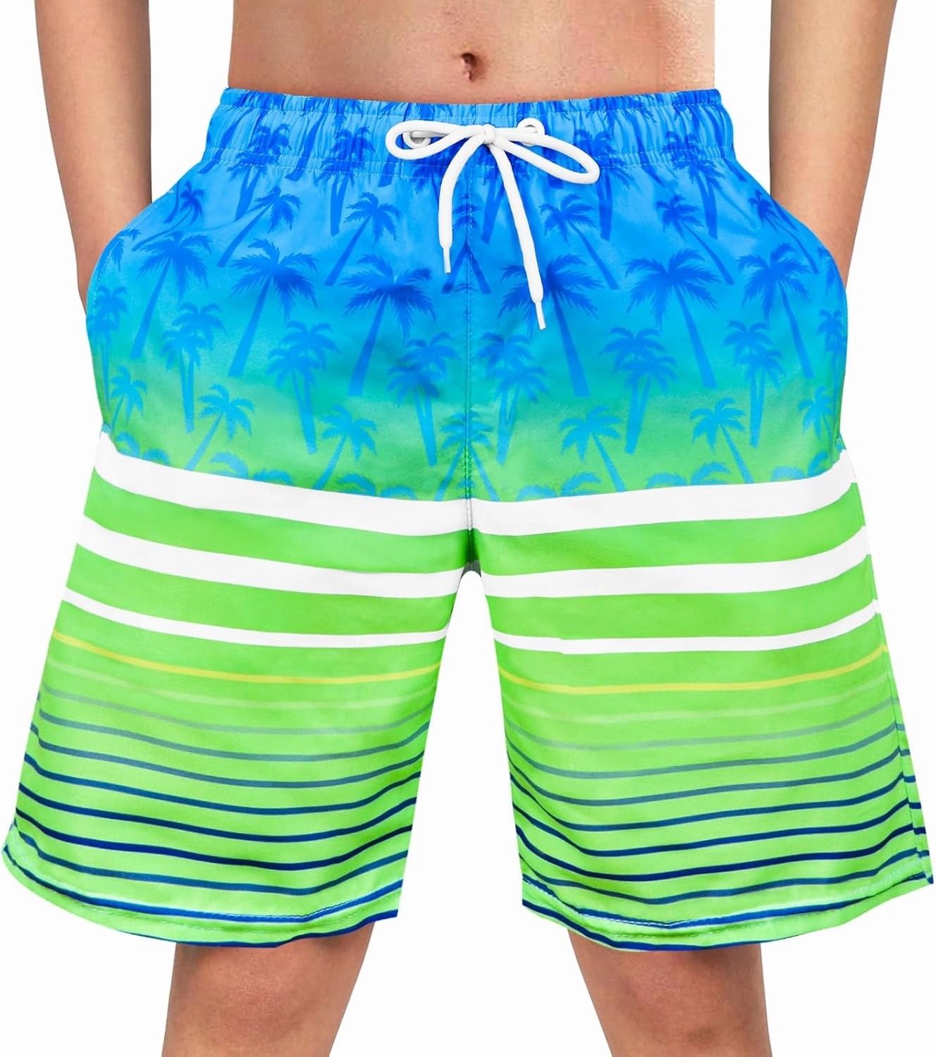 OlyPegic Boys Swim Trunks Swim Shorts Quick Dry Boys Bathing Suit Swimsuit Swimwear Toddler Kids Beach Board Shorts Youth