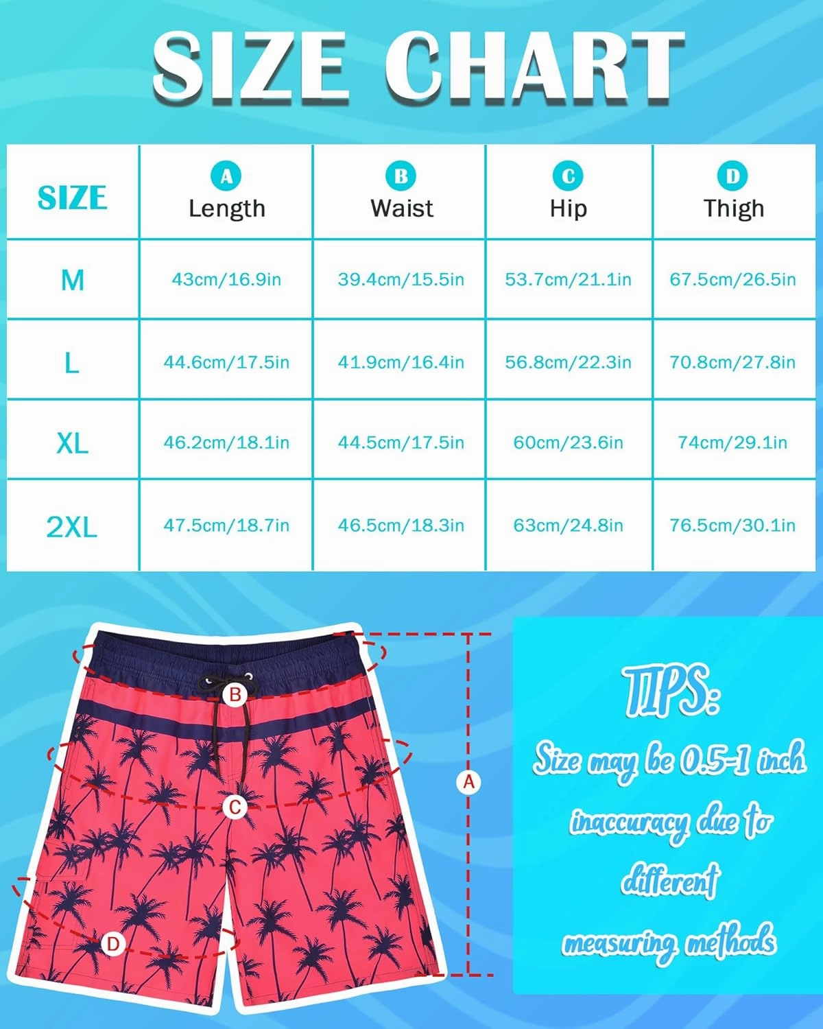 OlyPegic Mens Swim Trunks 9 Inch Quick Dry Board Shorts Mens Bathing Suit Beach Swimwear Mesh Lining with Zipper Pock