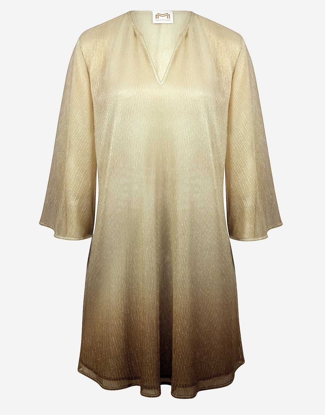 Ombre Metallic Tunic - Earth Gradient
