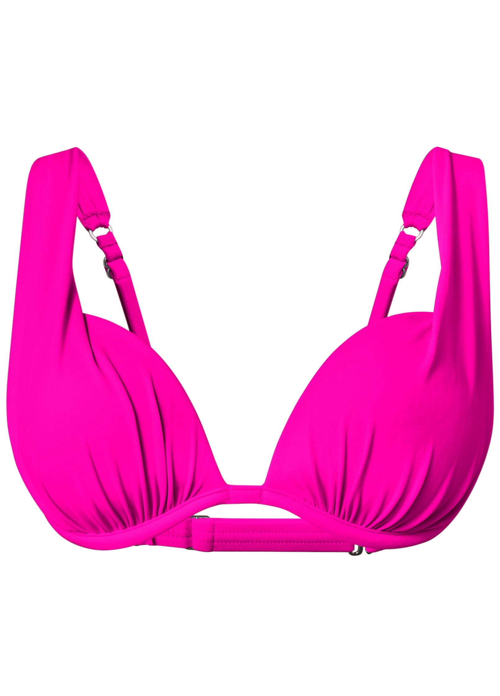 Over-The-Shoulder Marilyn Top - Electric Pink