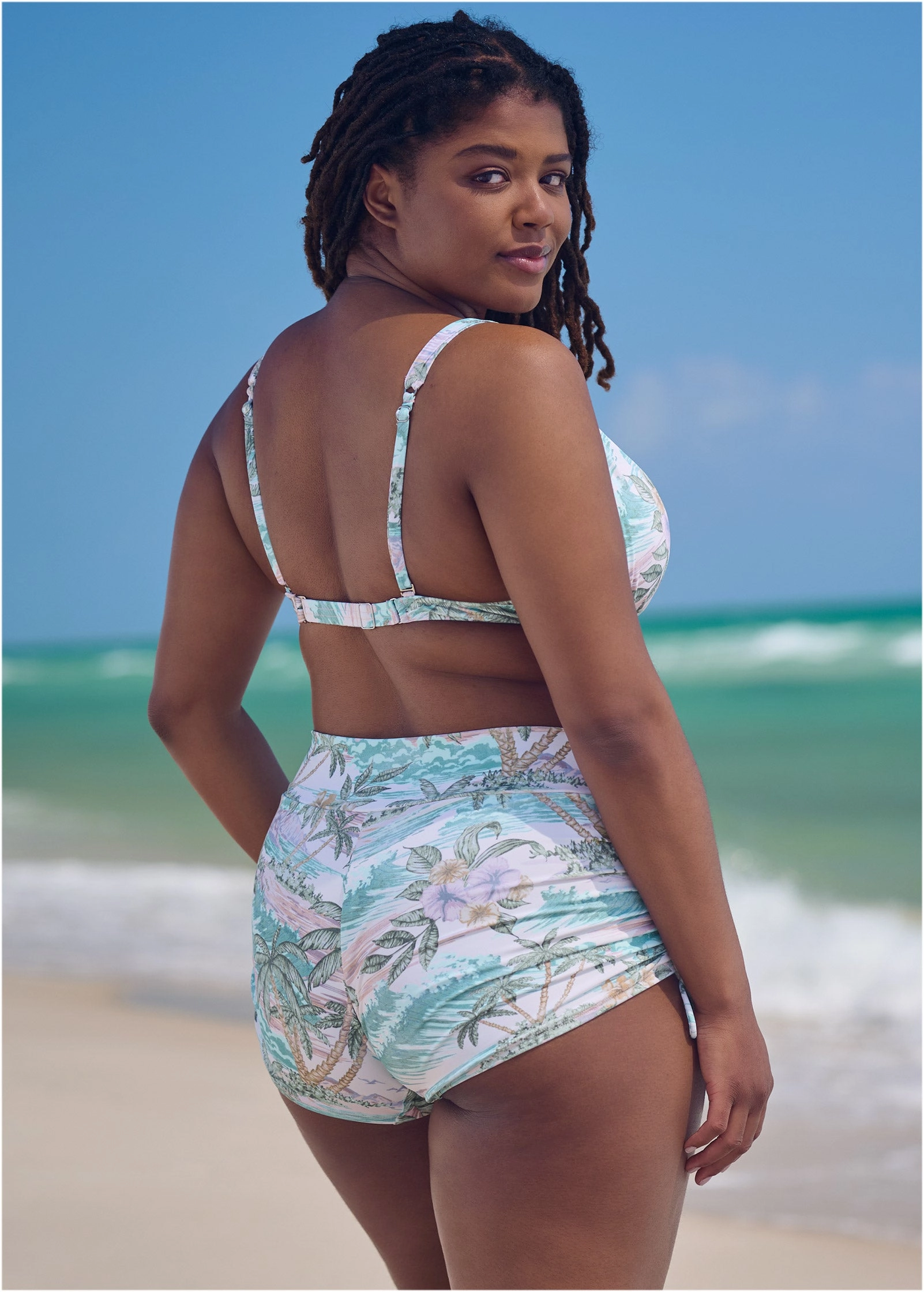 Over-The-Shoulder Marilyn Top - Island Tides