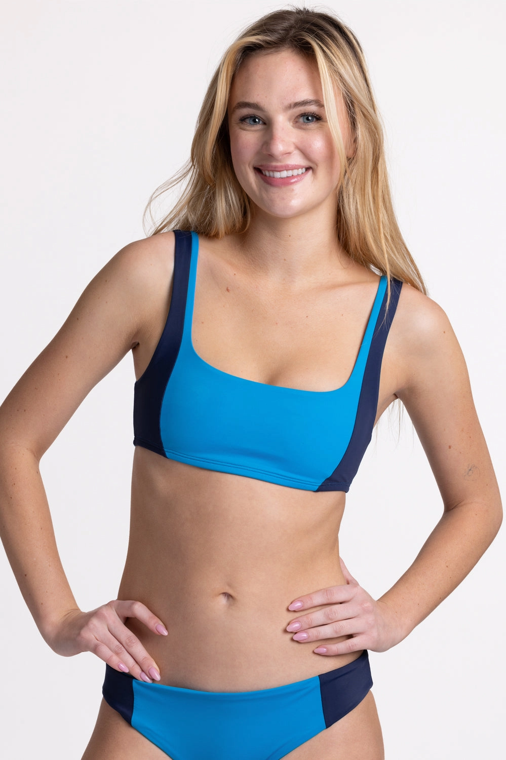 Paige Bikini Top - Spa Contrast