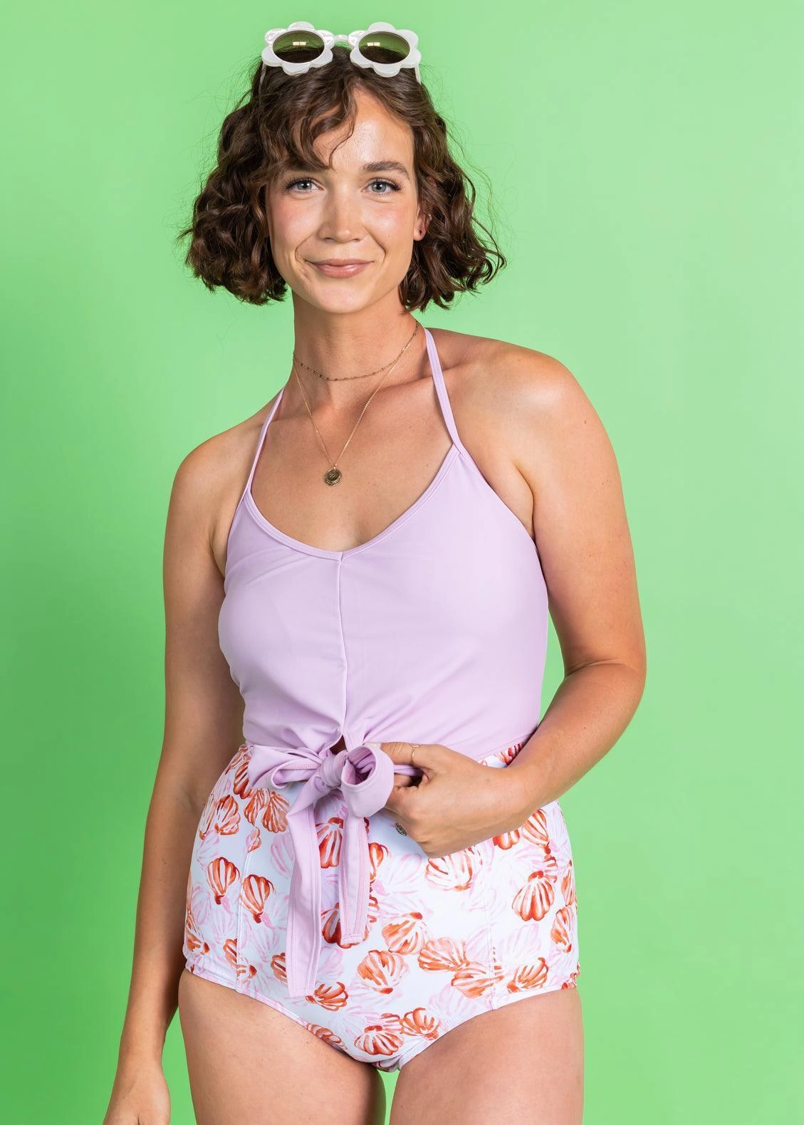 Painted Clams | Extended High-Waisted Bottoms