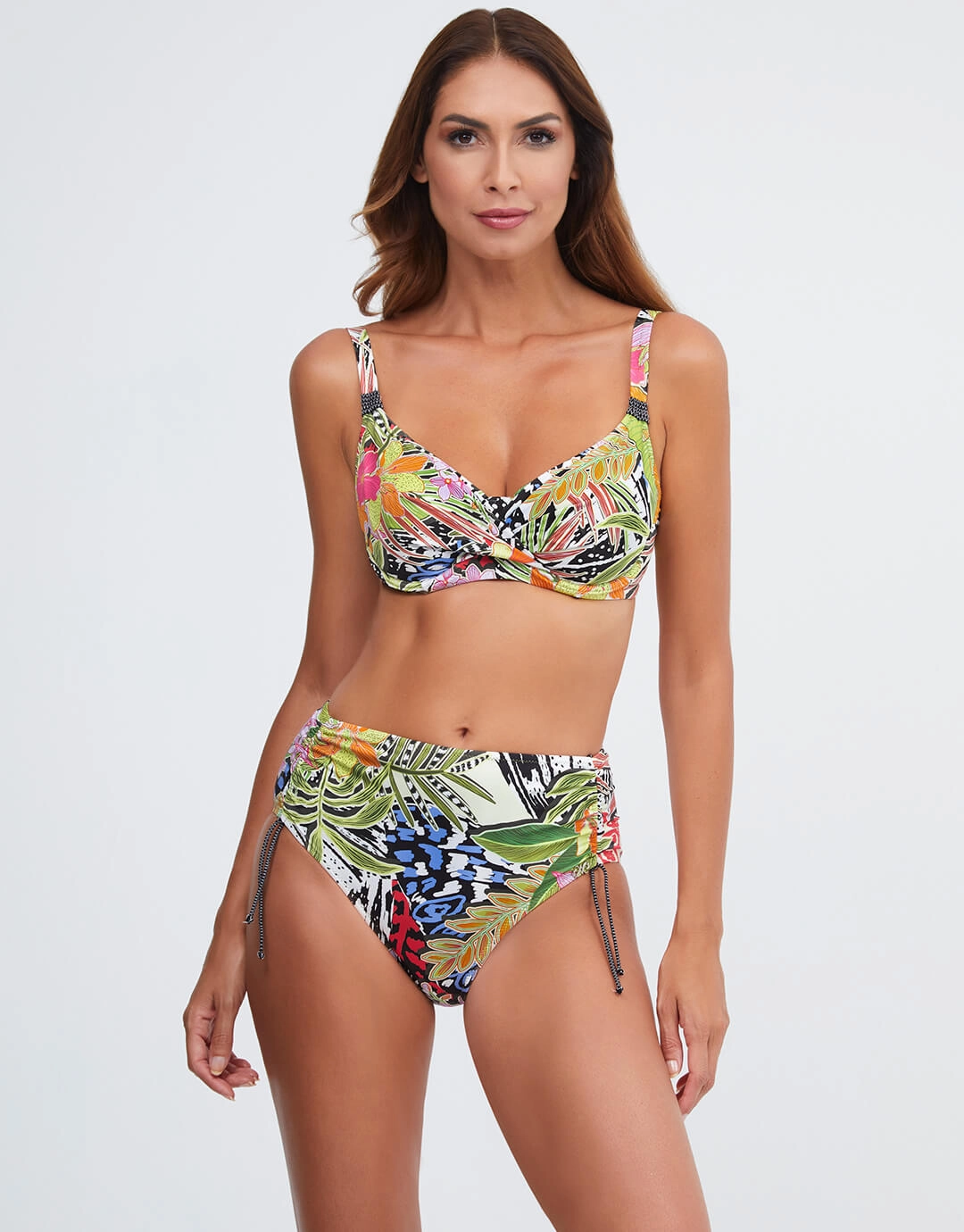 Palm Underwired Bikini Top - Multi