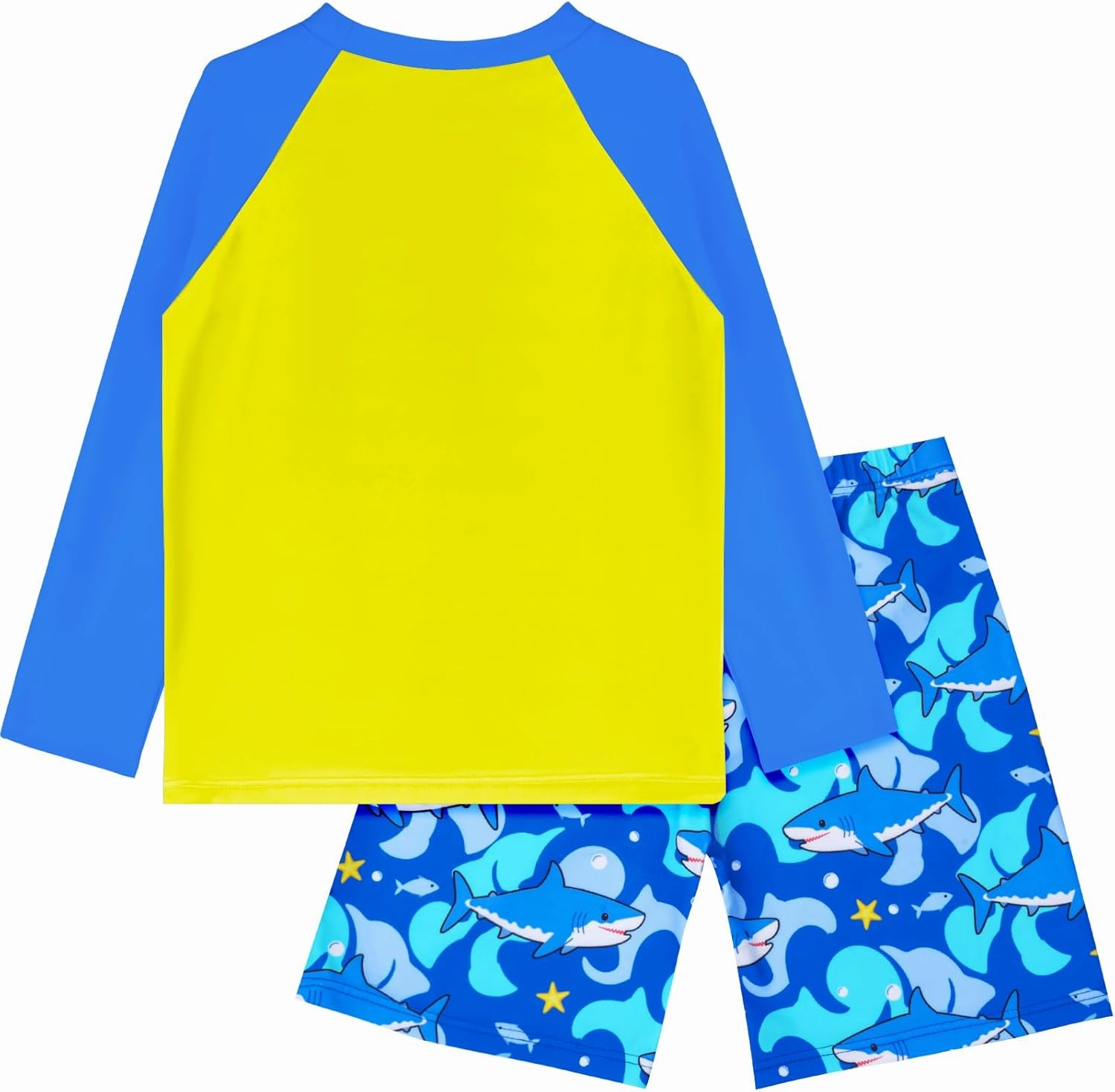 PASHOP Boys Swimsuit Rash Guard Boys' Swimwear Dinosaur Swimming Suits Bathing Suit for Toddler Boys Swim Trunk