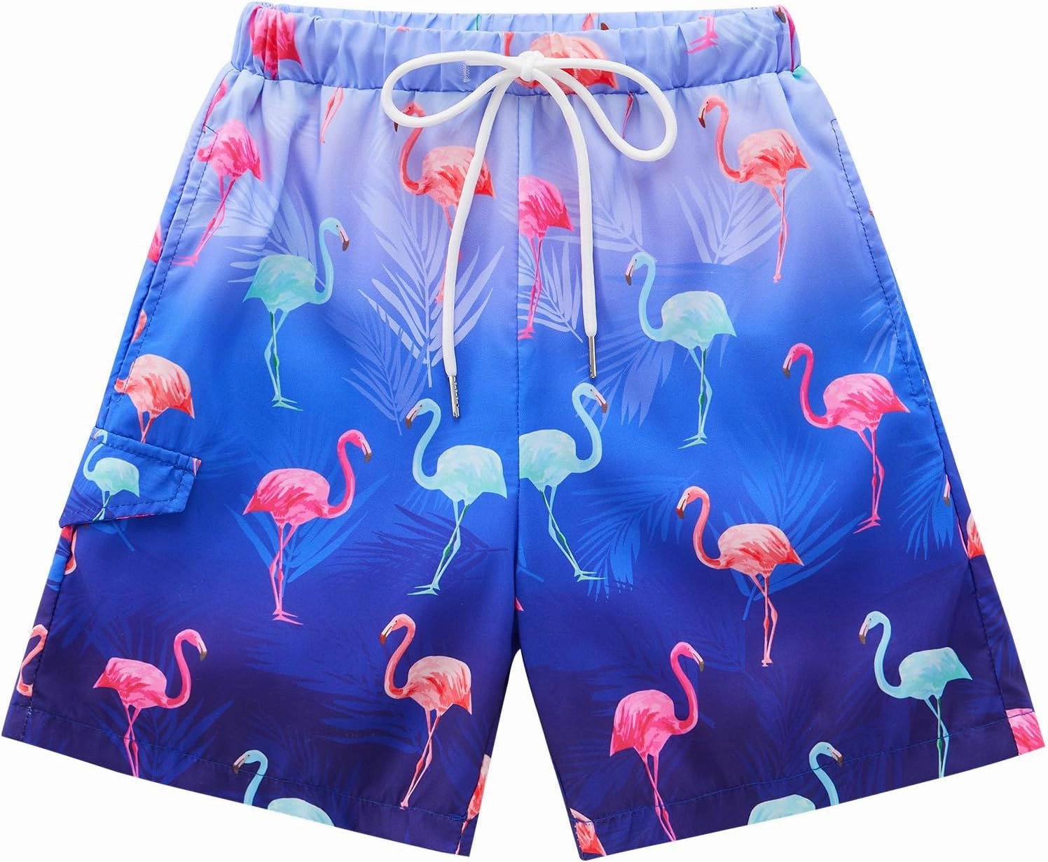 Patgoal Boys Swim Trunks with Compression Liner Boy Stretch Boxers Shorts 2 in 1 Beach Swimsuit Swimming Bathing Suit