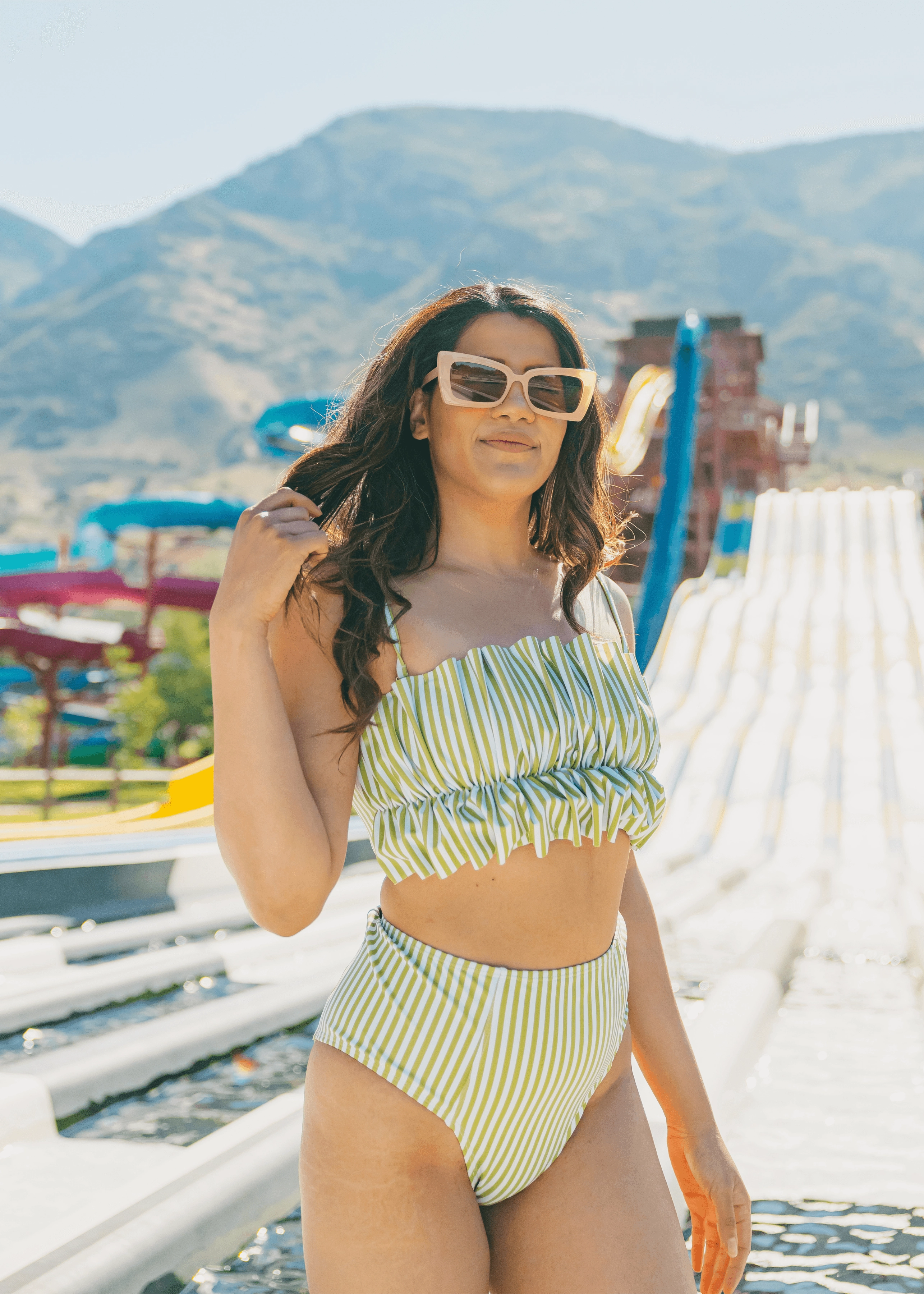 Pear Stripes | Up High Bottoms