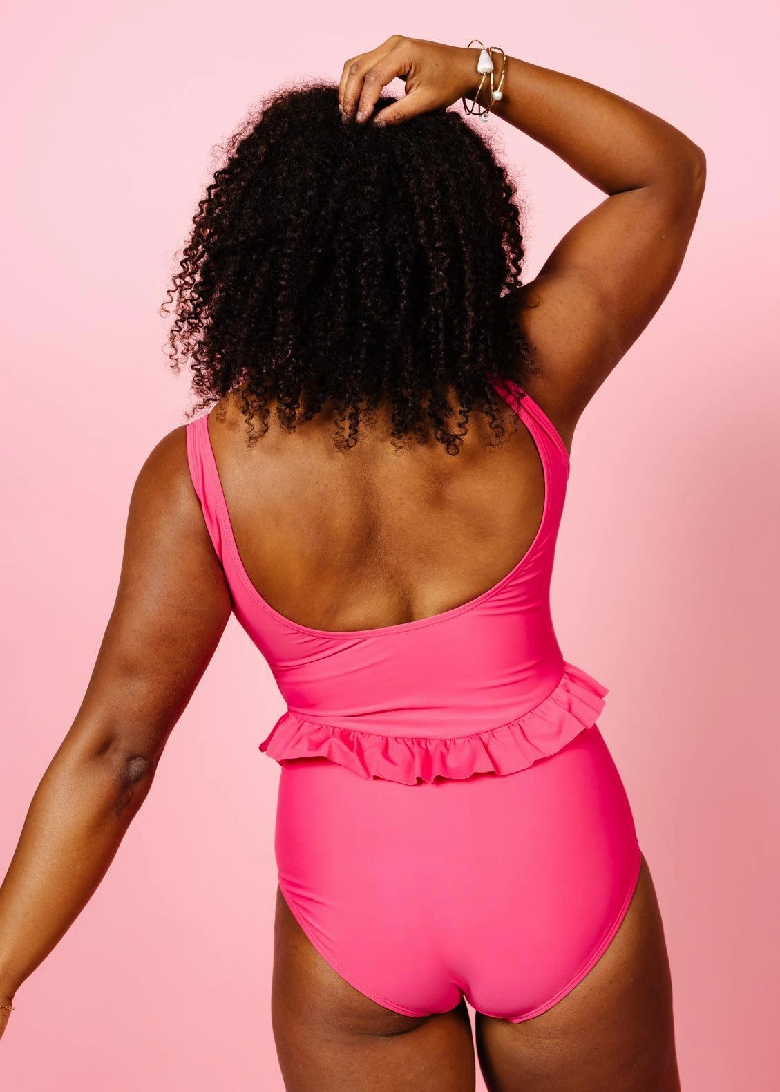 Pink Raspberry | Skirted One-Piece