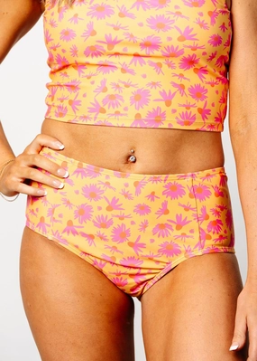 Playful Daisies | Mid-Rise Bottoms