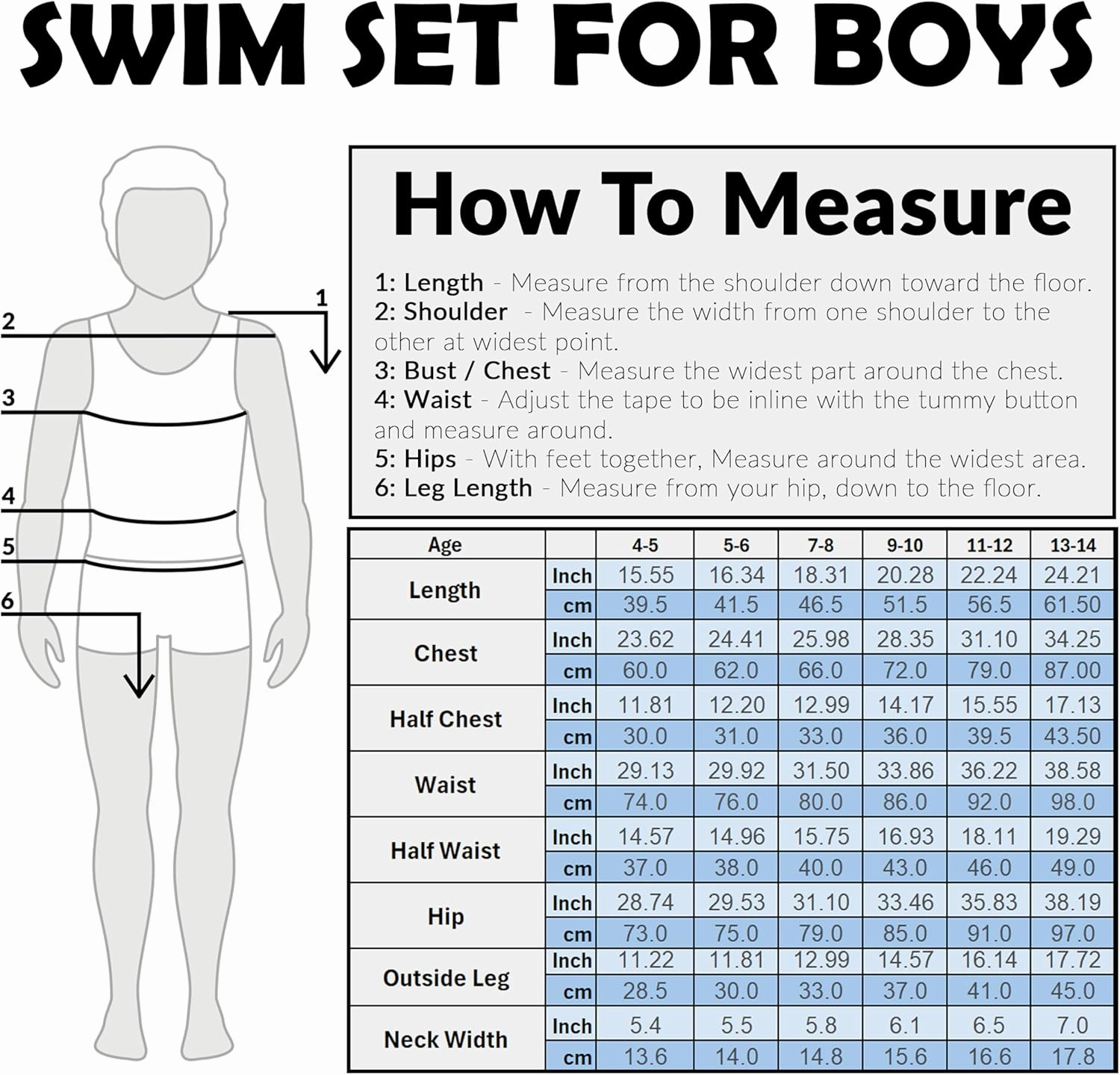 Pokemon Boys Bathing Suit 2 Piece Set Swim Suit with Boys Swim Trunks and Rash Guard