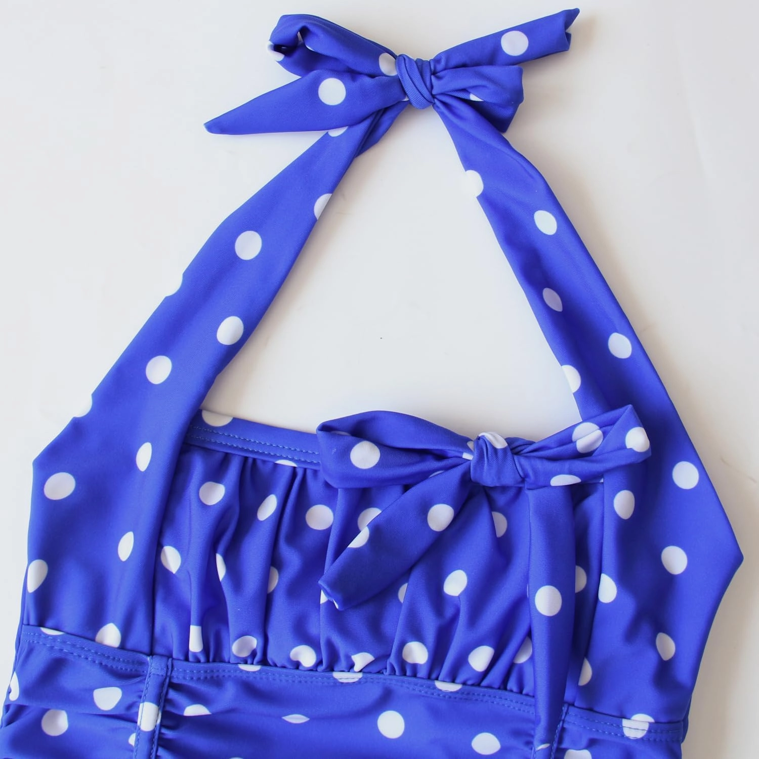 Polka Dot Girls Kids Bathing Suits Adjustable Swimsuits (FBA)