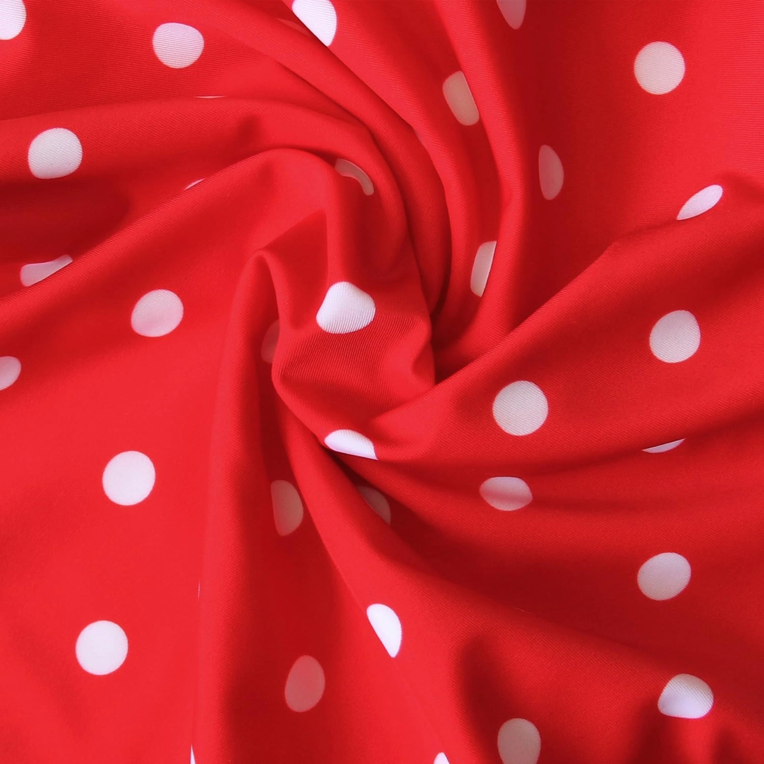 Polka Dot Girls Kids Bathing Suits Adjustable Swimsuits (FBA)