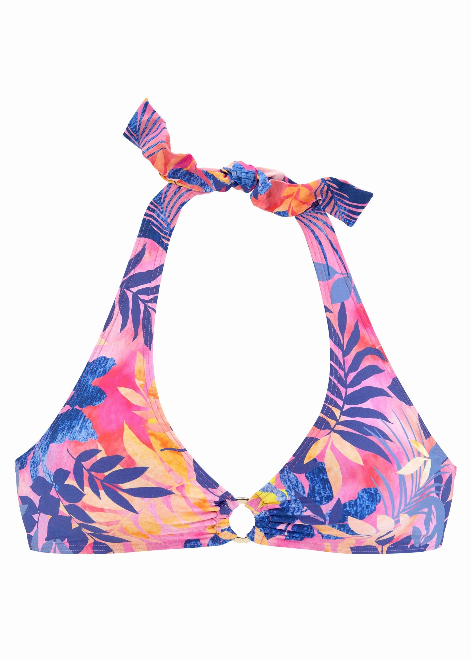 Printed Halter Top - Key West Tropical
