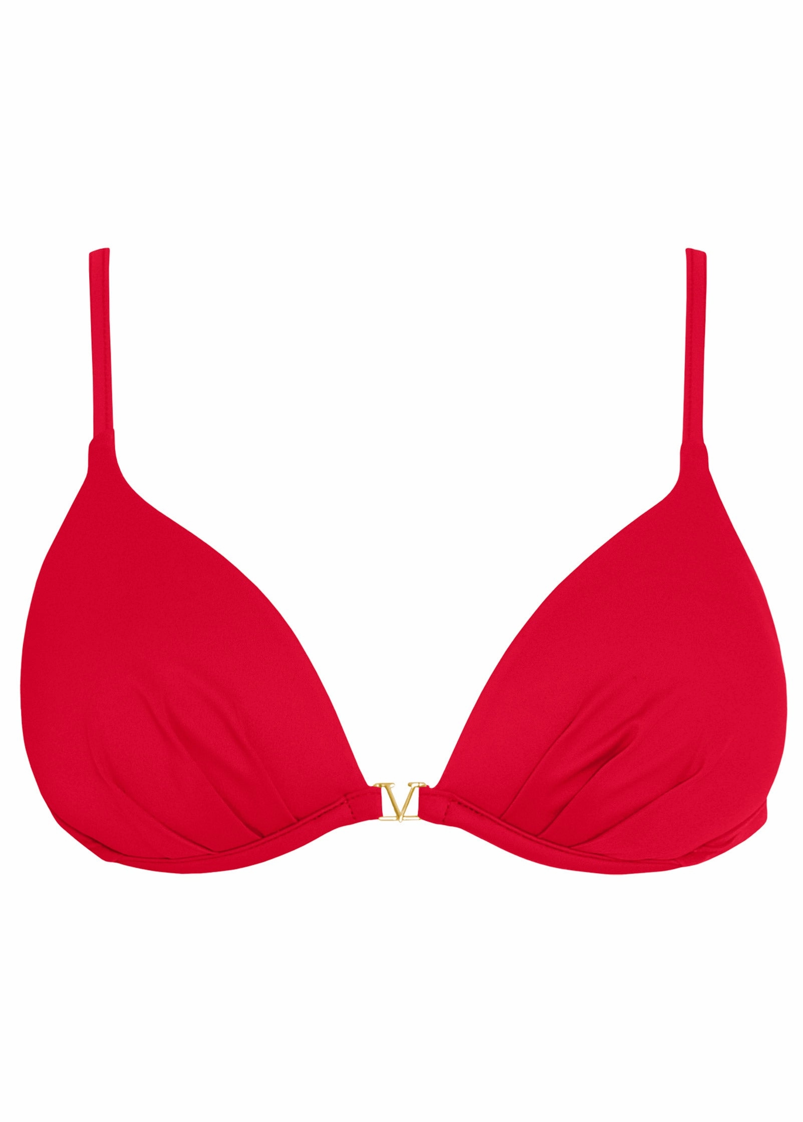 Push-Up Bikini Top - Red Hot