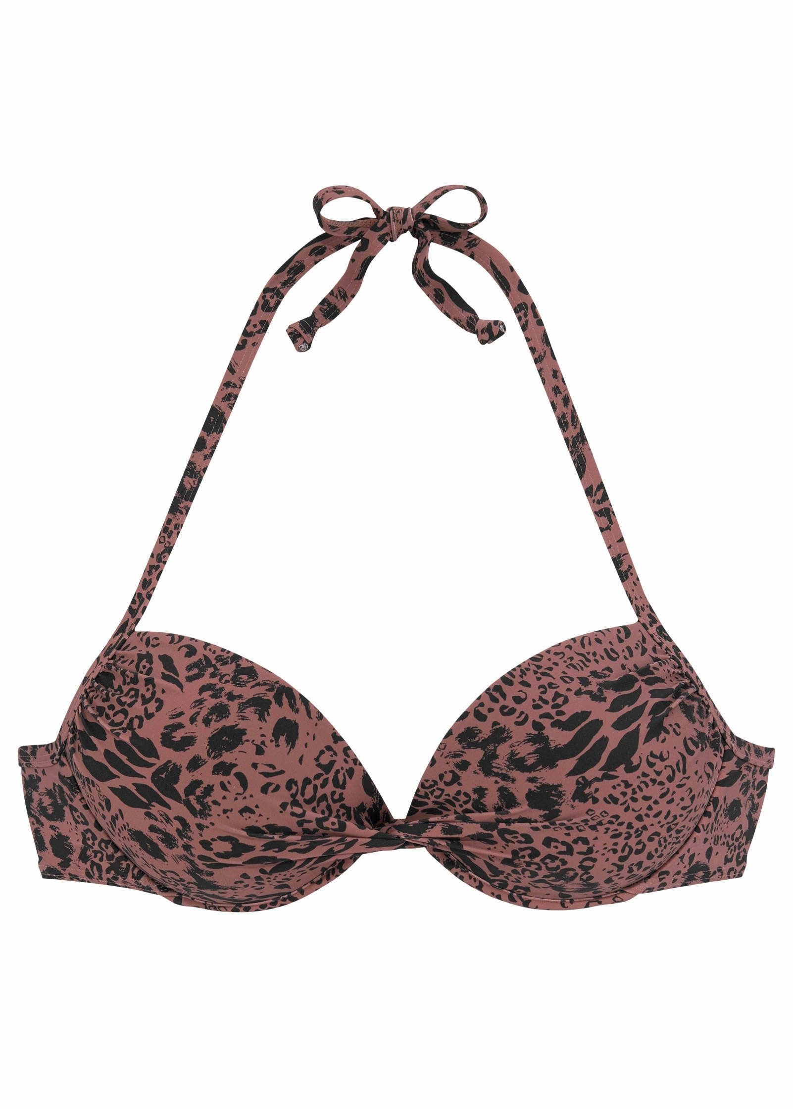 Push-Up Top - Abstract Leopard