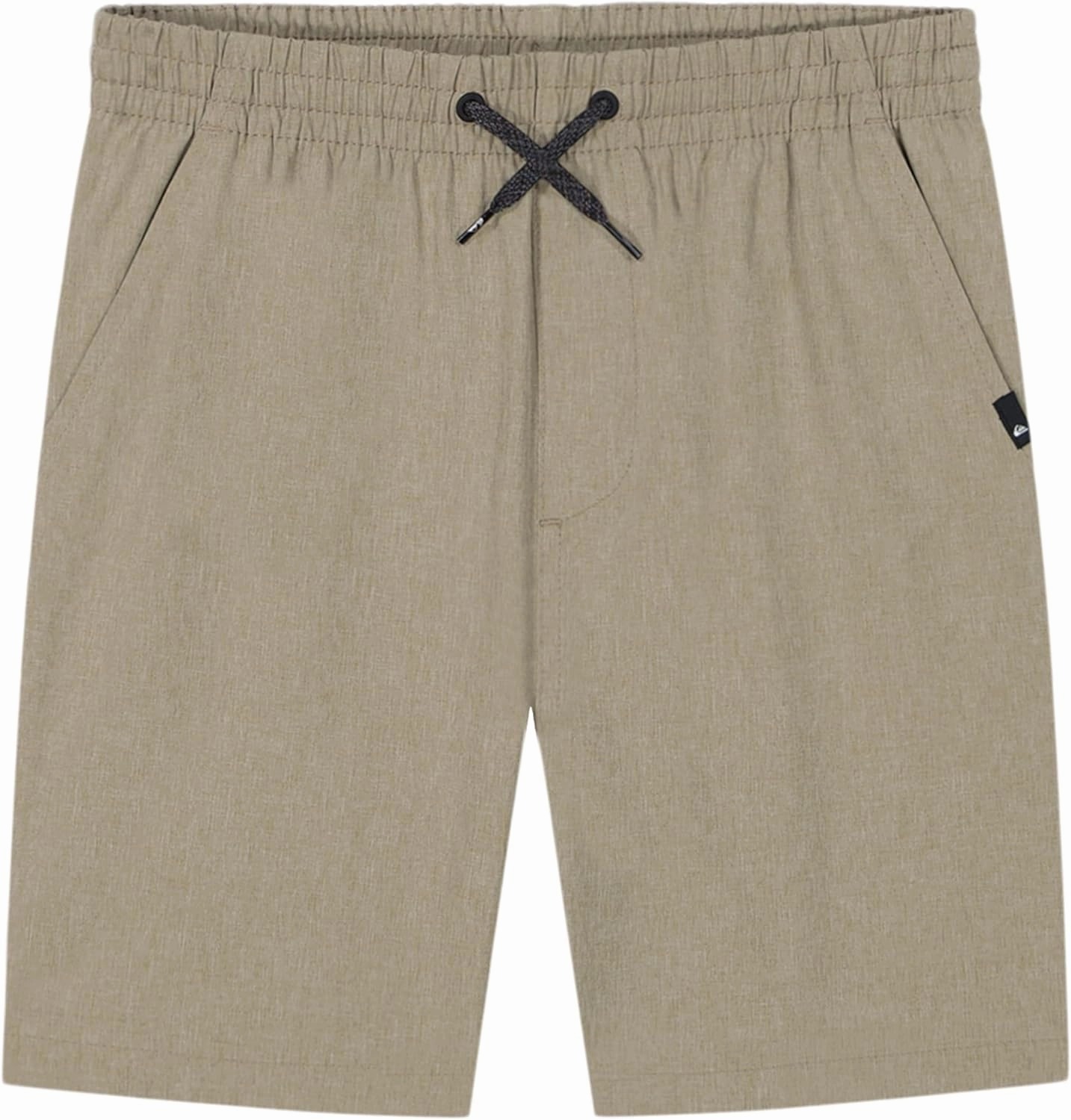 Quiksilver Boys' Eddie Pull-on Amphibian Hybrid Shorts, Water Friendly with Straight Leg Fit