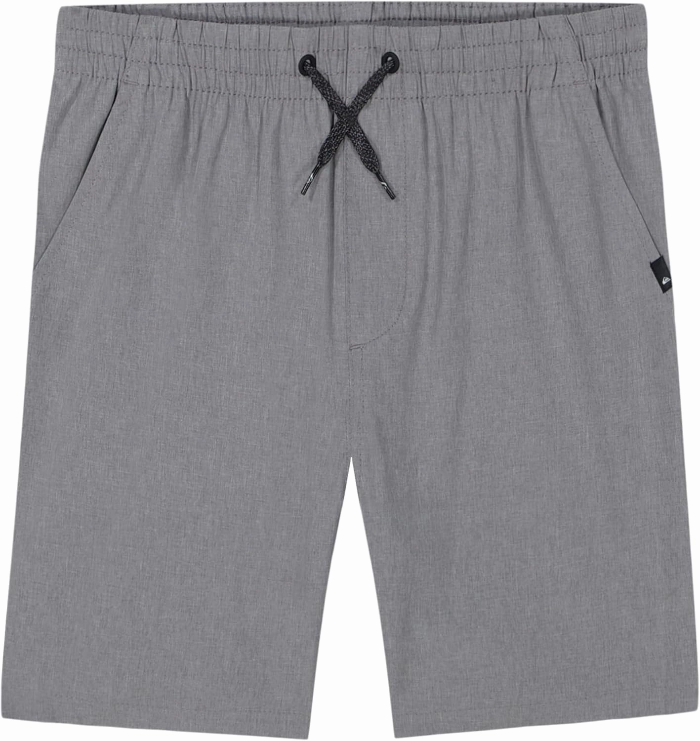 Quiksilver Boys' Eddie Pull-on Amphibian Hybrid Shorts, Water Friendly with Straight Leg Fit