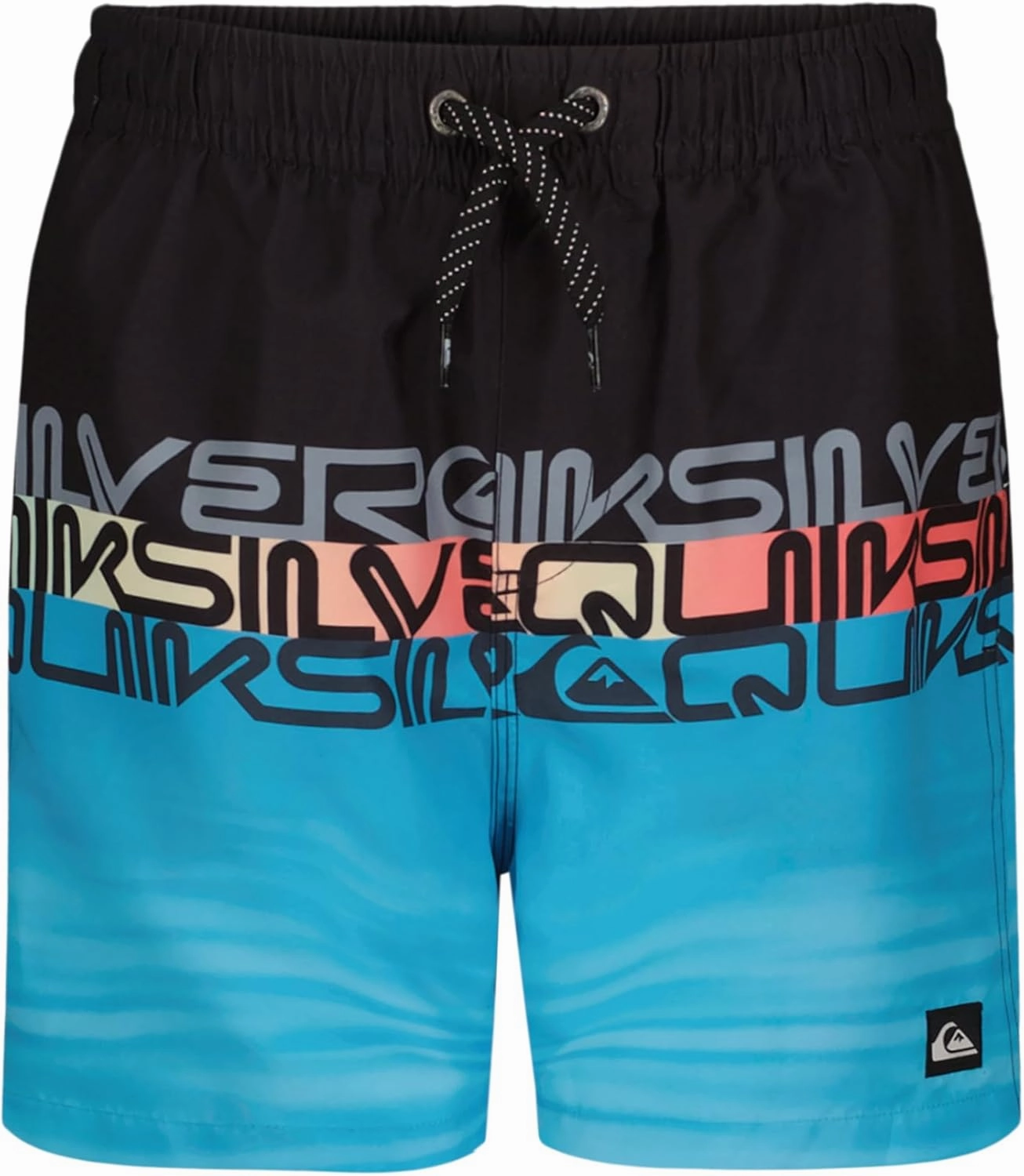 Quiksilver Boys' Volley Swim Trunks with UPF 50  Sun Protection, Quick Dry Bathing Suit Shorts