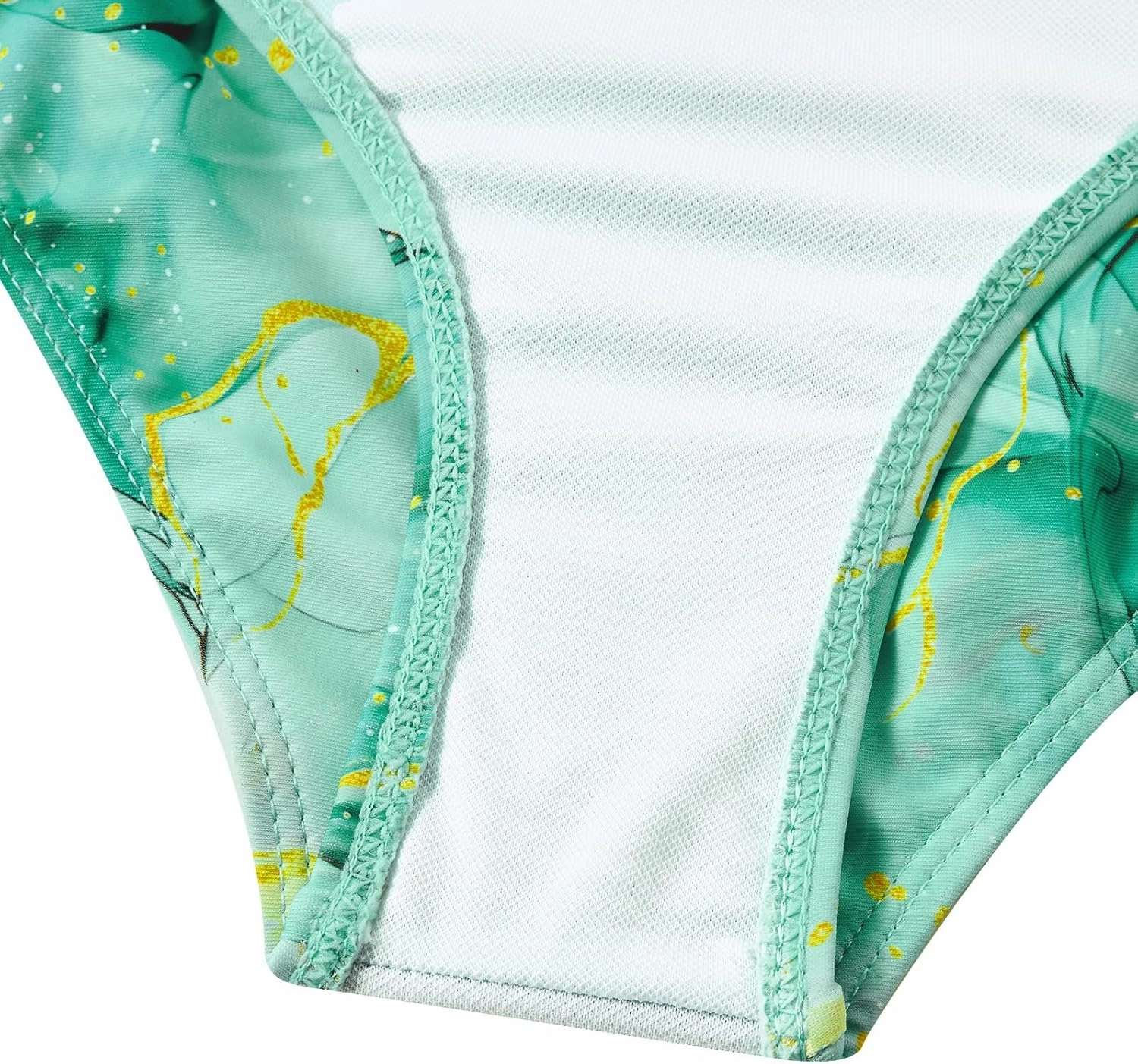 RAISEVERN Girls Swimsuit 3 Piece Bathing Suits Cute Quick Dry Bikini Tankini Sets with Cover Ups Beach Skirt for 5-12 Years