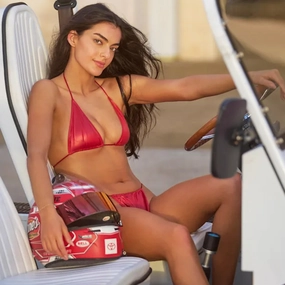 Raven String Bikini