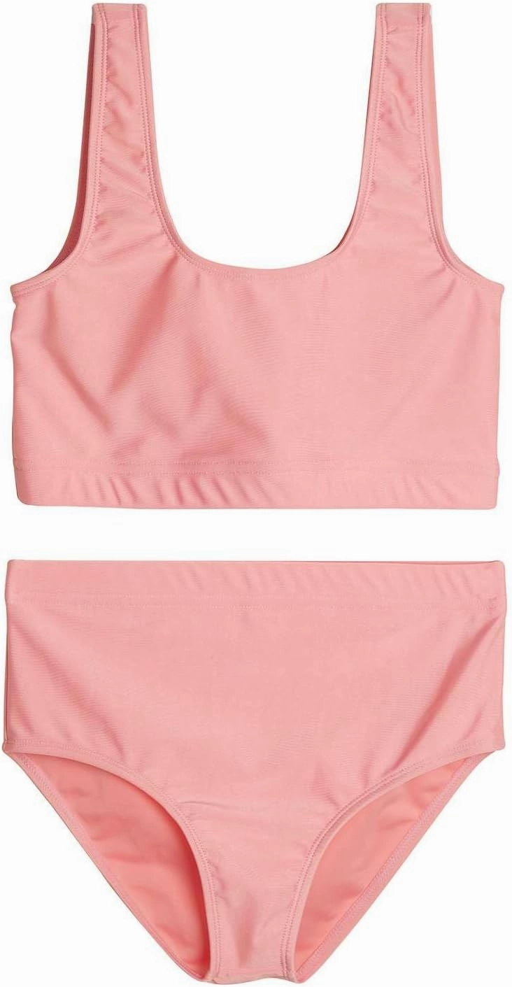 Real Essentials 3 Pack: Girl's 2-Piece Beach Sport Bikini Swimsuit - Swimwear for Girls UPF 50 