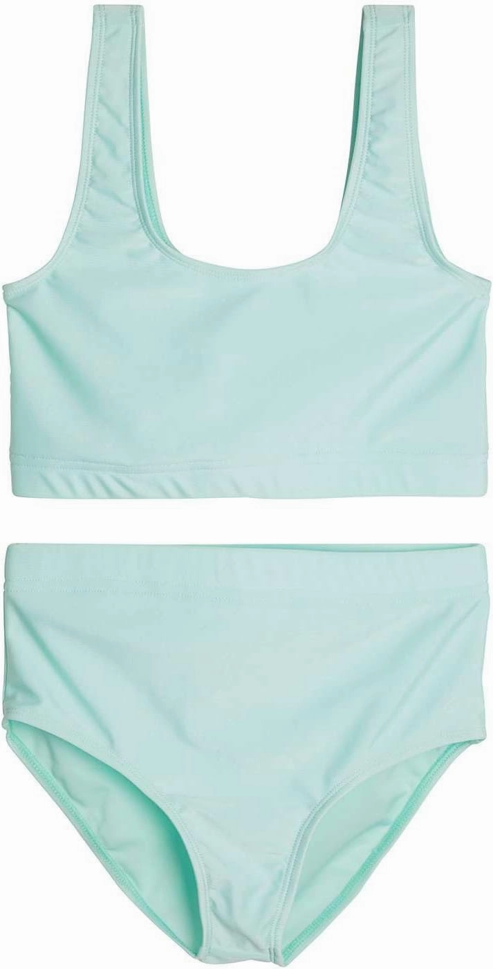 Real Essentials 3 Pack: Girl's 2-Piece Beach Sport Bikini Swimsuit - Swimwear for Girls UPF 50 