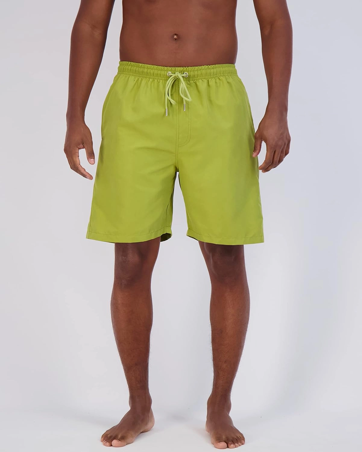 Real Essentials 3 Pack: Men's 7" Quick-Dry Swim Trunk with with Mesh Lining (Available in Big & Tall)