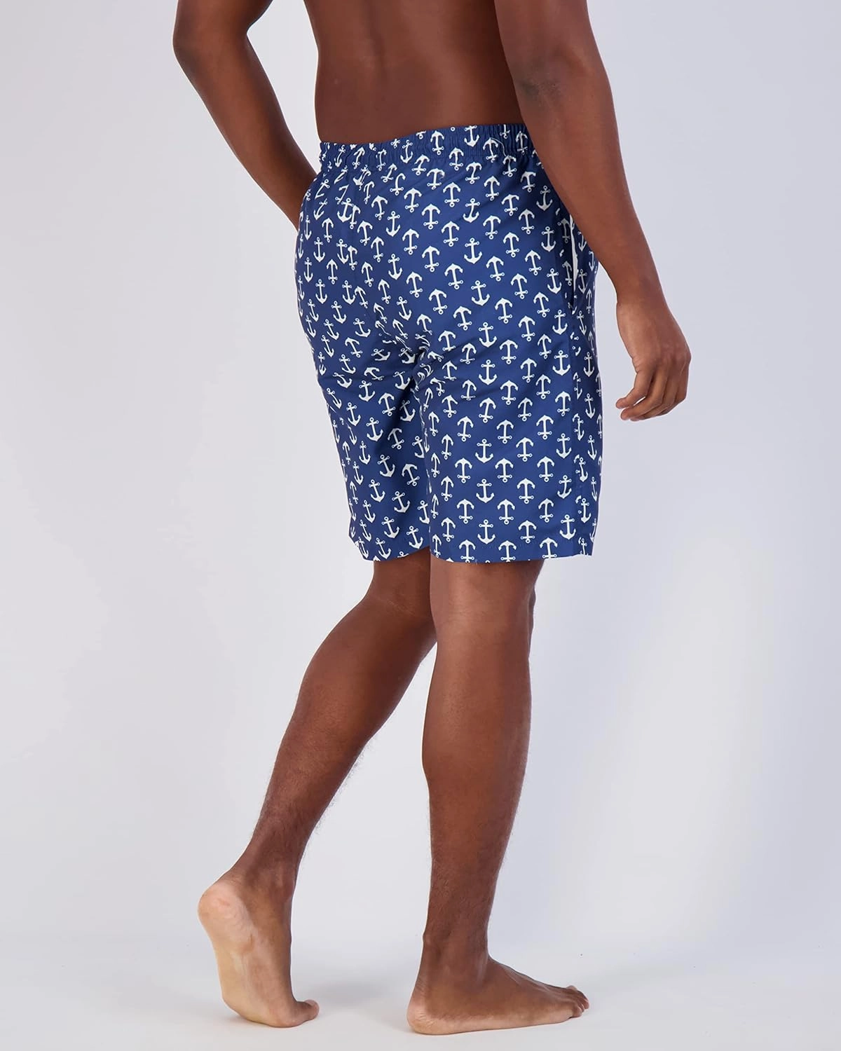 Real Essentials 3 Pack: Men's 7" Quick-Dry Swim Trunk with with Mesh Lining (Available in Big & Tall)