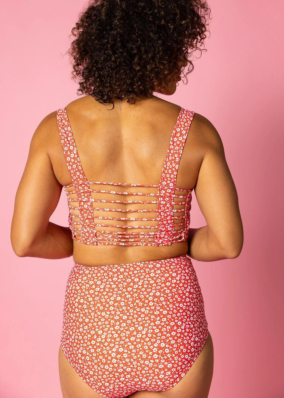 Red Ditsy Floral | Original Latter-Back Top