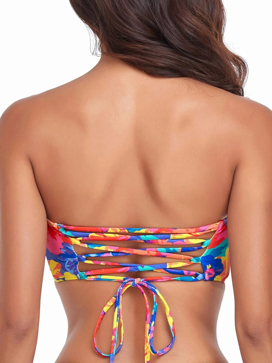 RELLECIGA Women's Bandeau Bikini Top