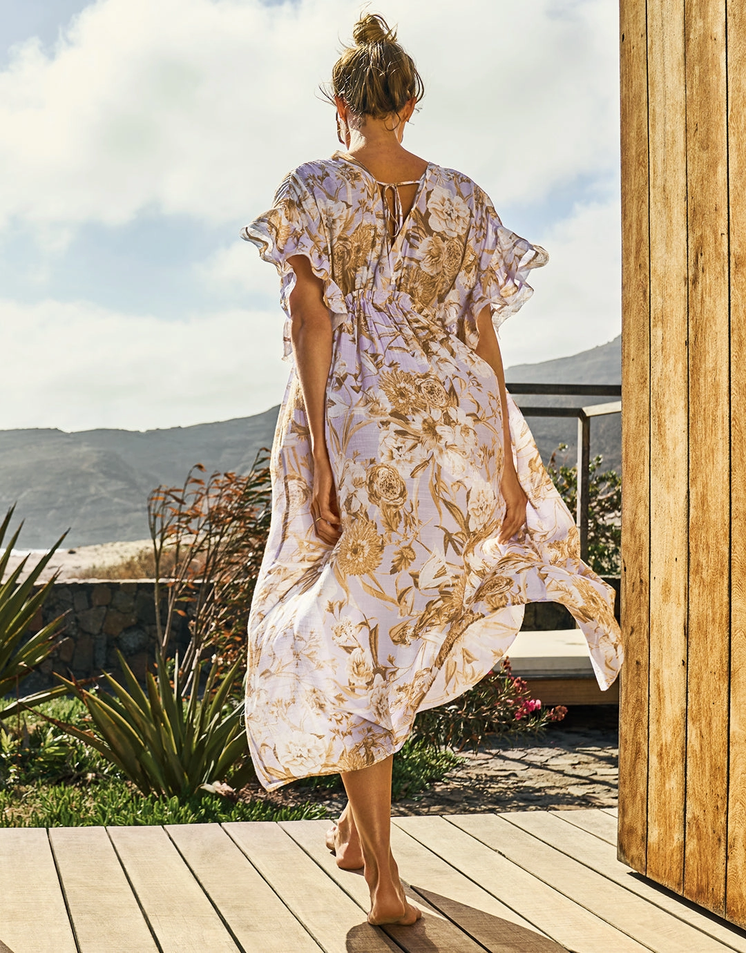Reverie Kimono Dress - Dreamy Pastels