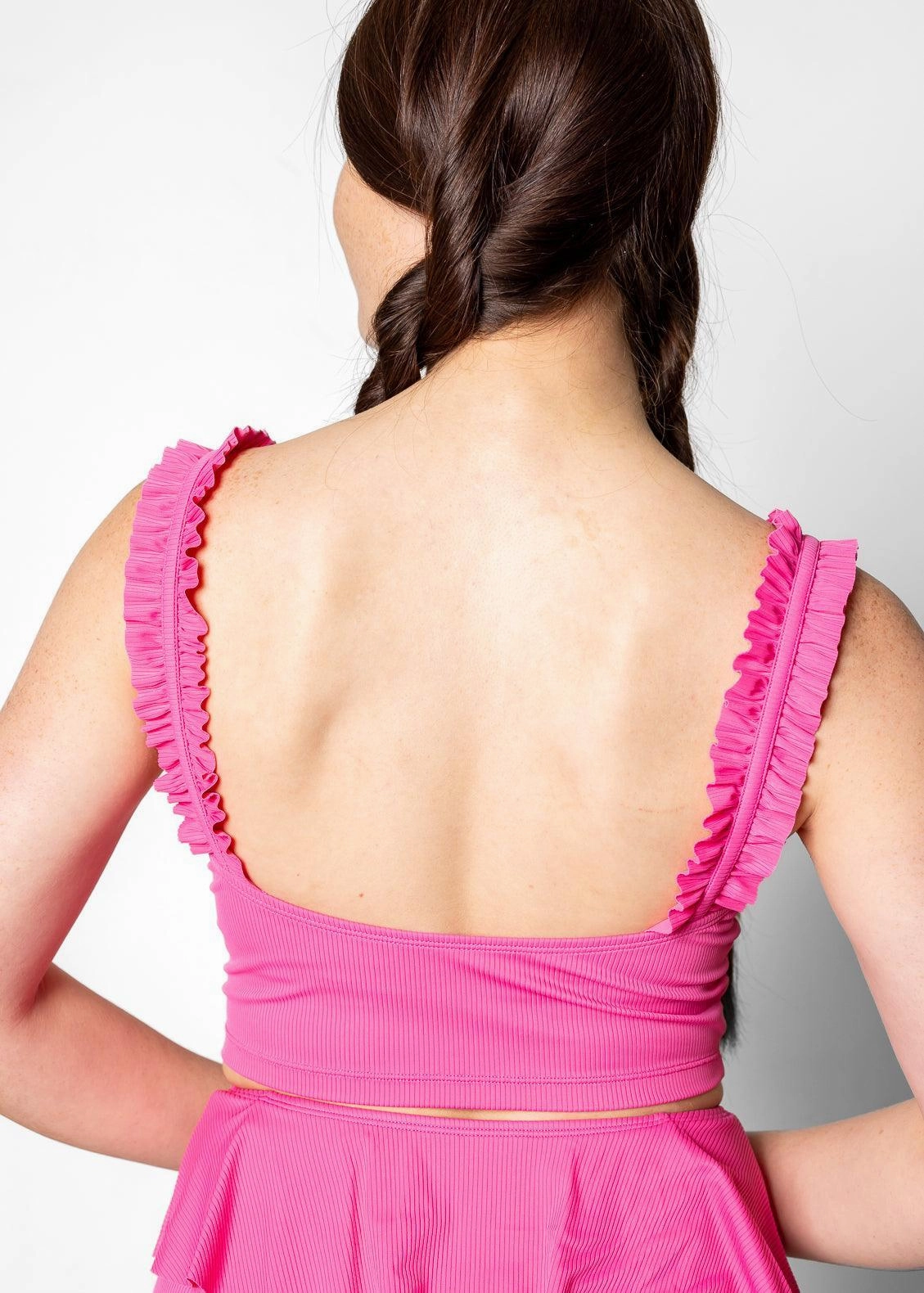 Ribbed Azalea Pink | Ripple Top