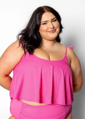Ribbed Azalea Pink | Swing Top