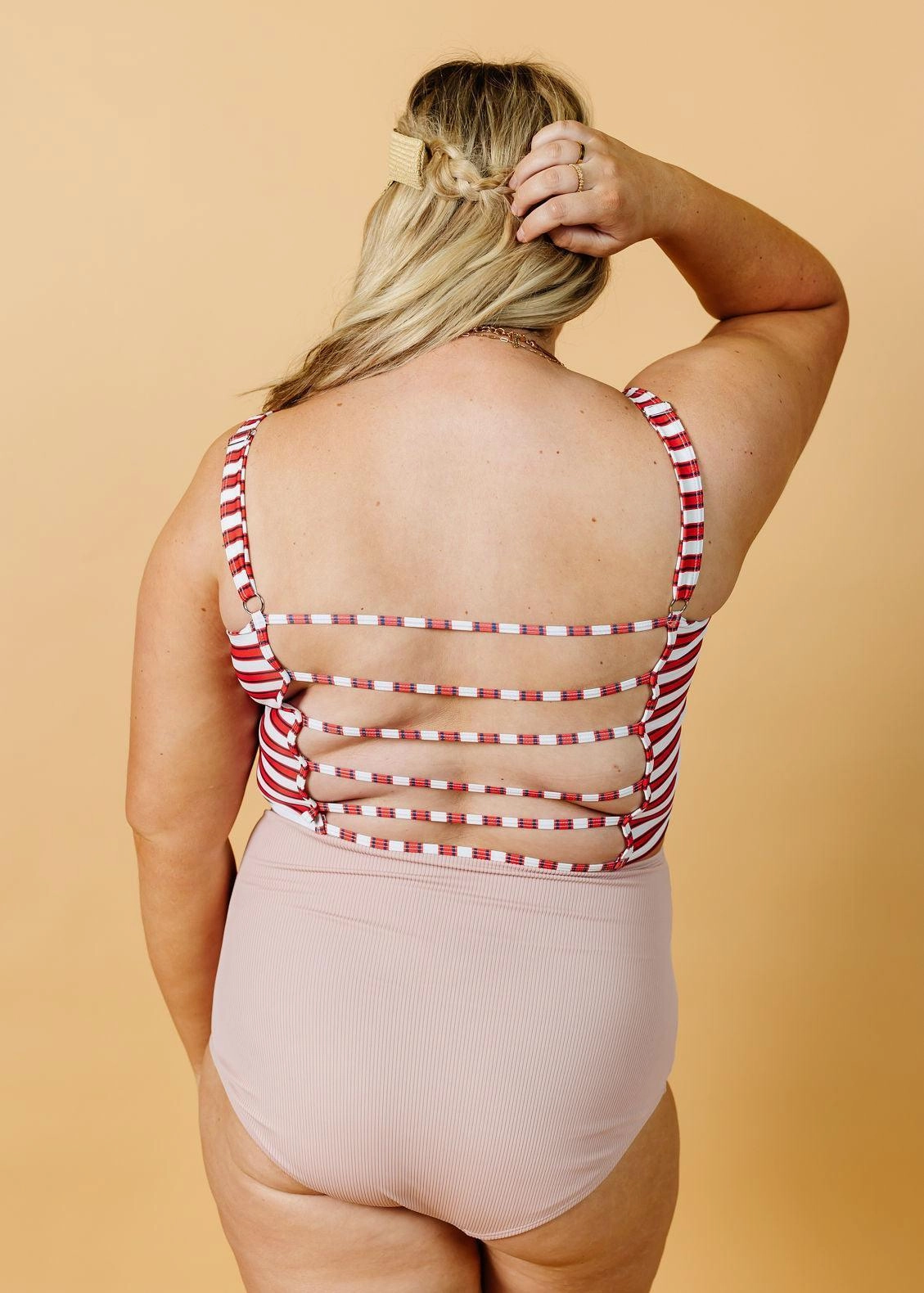 Ribbed Light Mauve | Maternity Bottoms