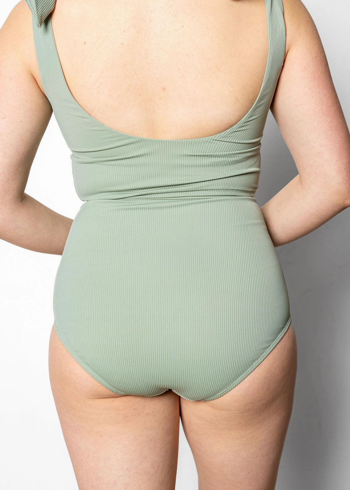 Ribbed Sage | Bow Bottoms