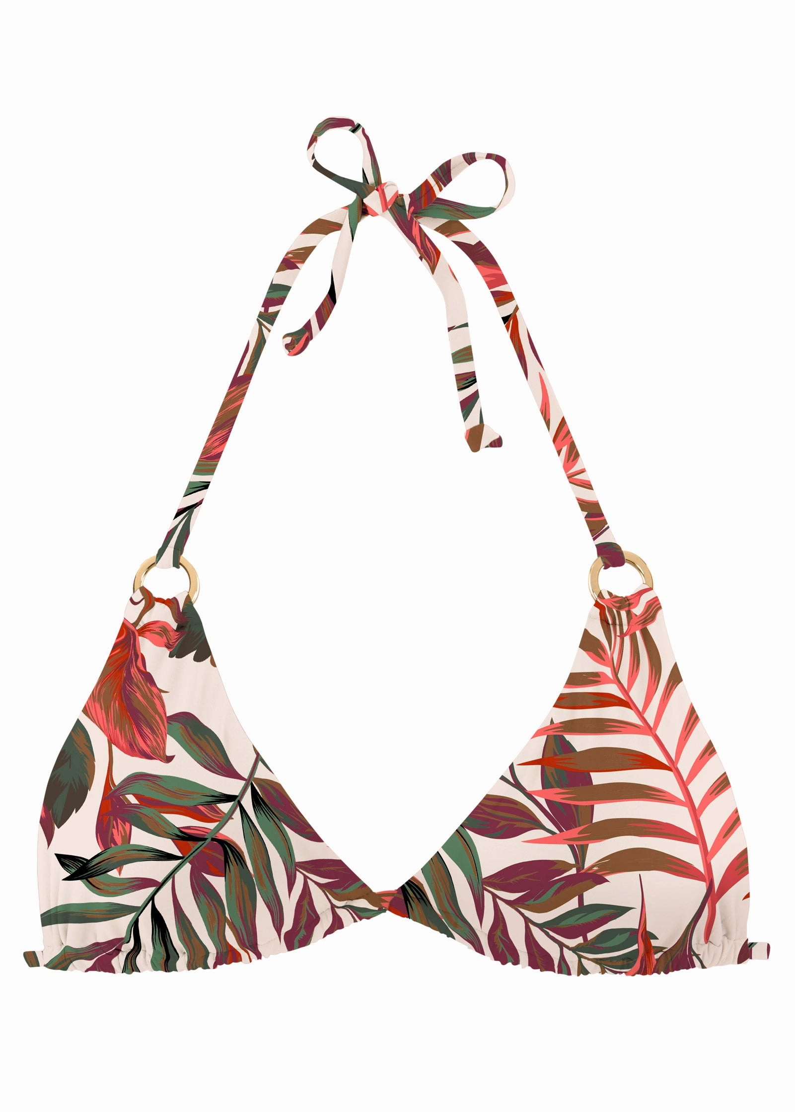 Ring Triangle Top - Rainforest Floral