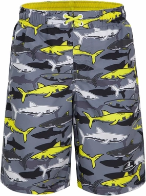 Rokka&Rolla Boys' Swim Trunks UPF 50  Quick Dry Bathing Suit Swimwear Beach Shorts with Mesh Lining