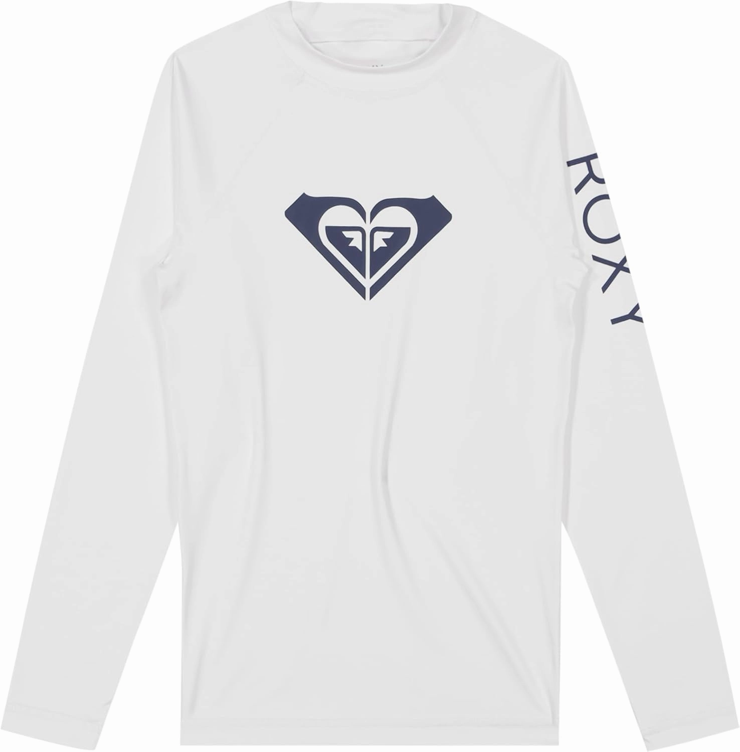 Roxy Girls' Long Sleeve Whole Hearted Rashguard Shirt, UPF 50  Sun Protection, Quick Dry