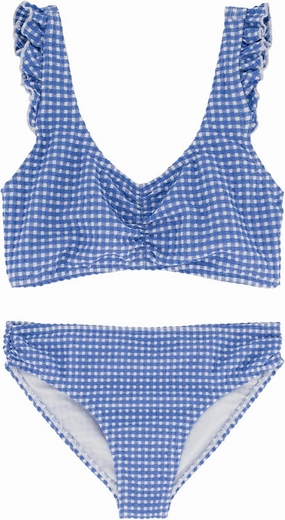 Roxy Girls' Two-Piece Bikini Swimsuit Set, UPF 50  Sun Protection, Quick-Dry Bathing Suit