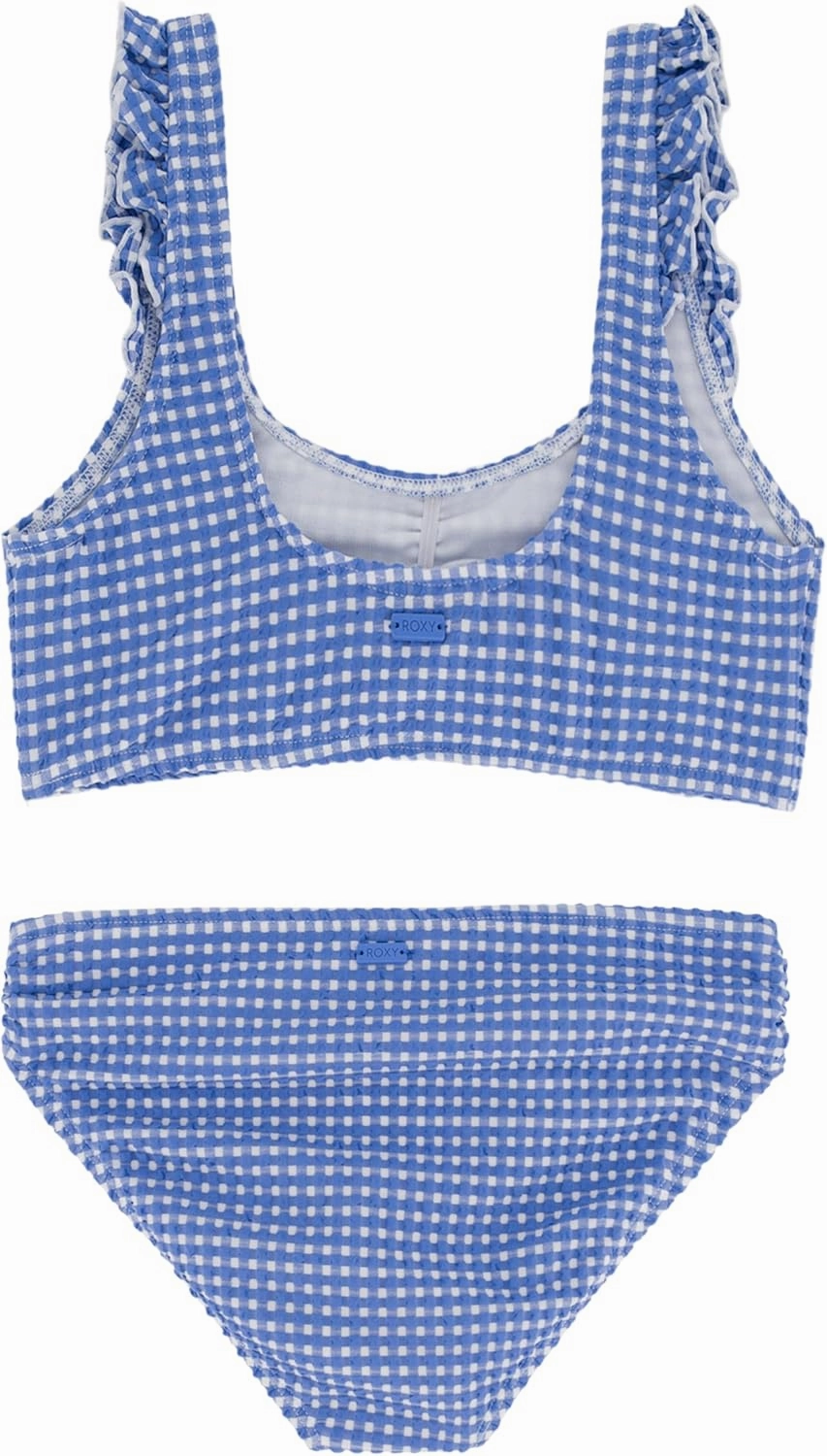 Roxy Girls' Two-Piece Bikini Swimsuit Set, UPF 50  Sun Protection, Quick-Dry Bathing Suit