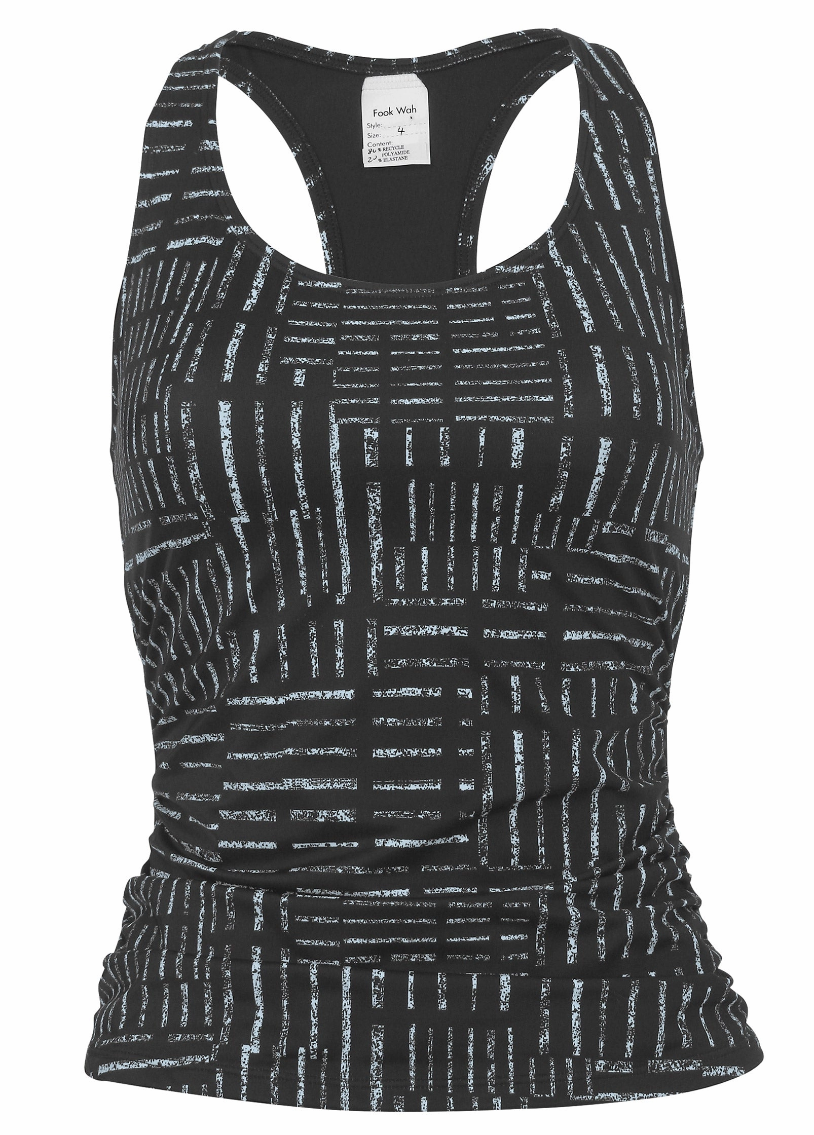 Ruched Racer Back Tankini - Off The Grid