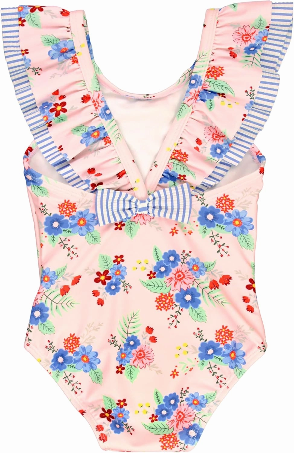 RuffleButts? Baby/Toddler Girls Ruffle Strap One Piece Swimsuit w/UPF 50  Sun Protection