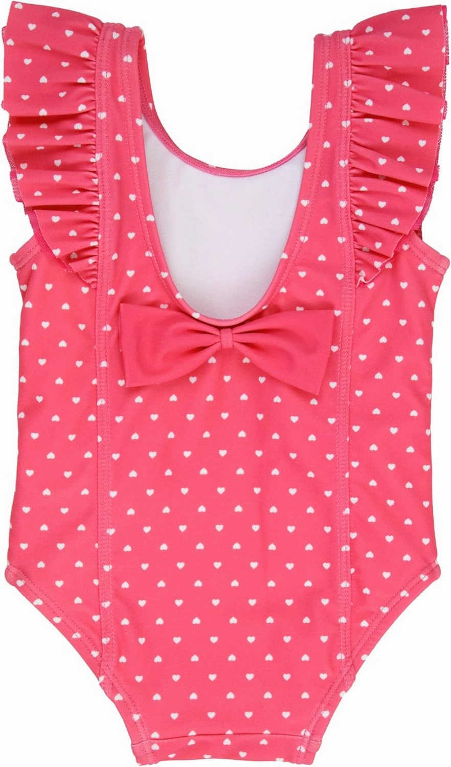 RuffleButts? Baby/Toddler Girls Ruffle Strap One Piece Swimsuit w/UPF 50  Sun Protection