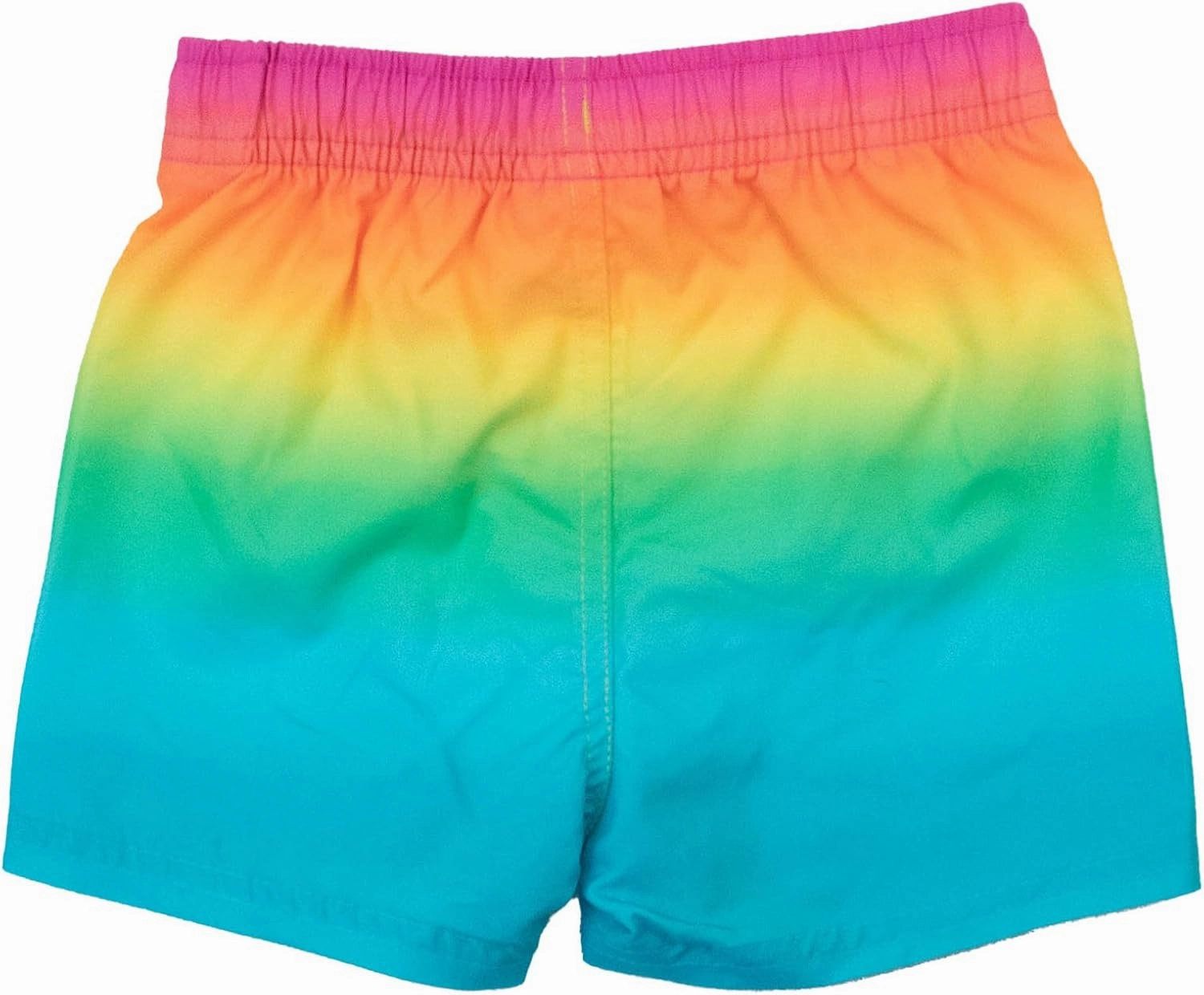 RUGGEDBUTTS Boys UPF50  Sun Protection Striped Color Block Swim Trunks
