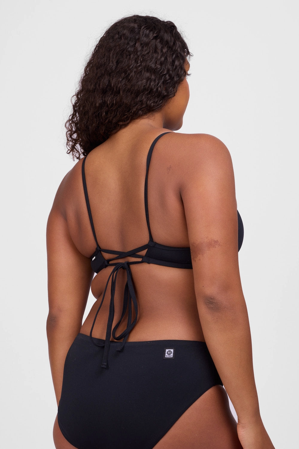 Ruth Bikini Top - Black