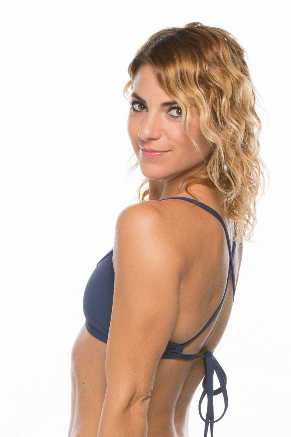 Ryan Bikini Top - Navy